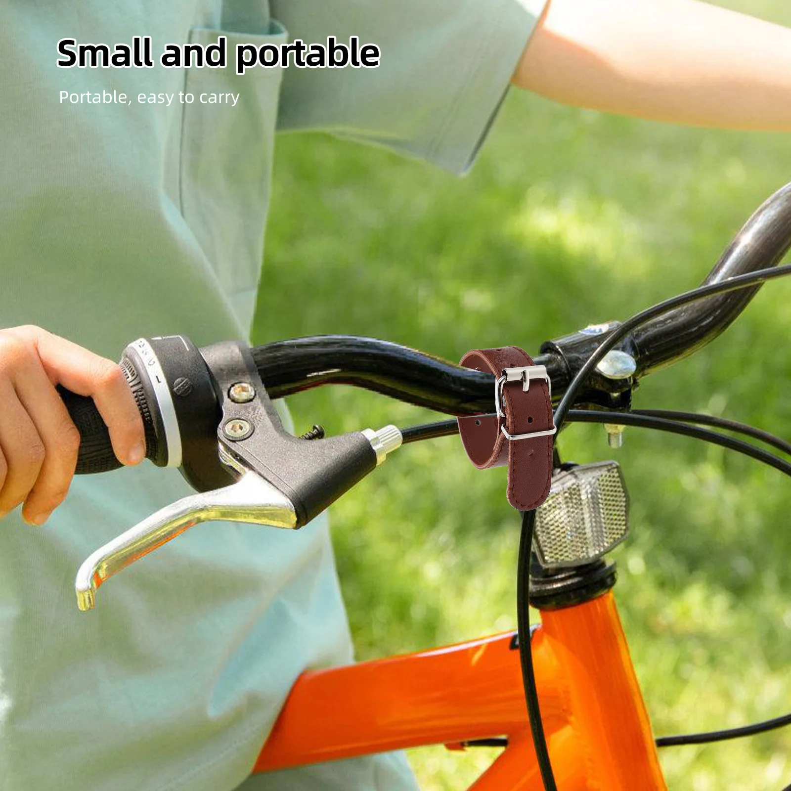 

2Pairs Bicycle Basket Fittings Detachable Thickened Straps Smooth Comfortable for Scooter Bike Container Child Cycling