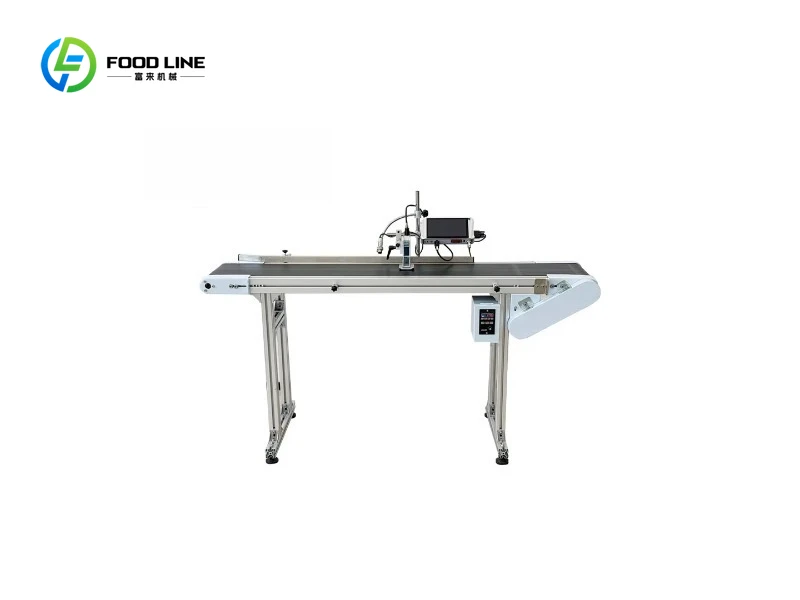 Customized size Online thermal inkjet printer, automatic date marking number barcode coder