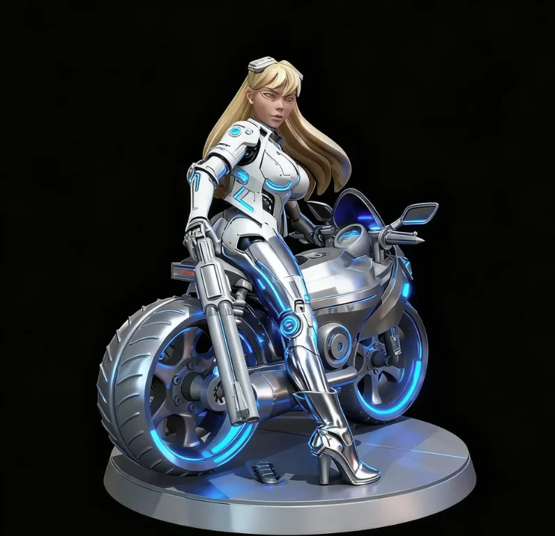 

The height of man 38mm 50mm Resin model beauty figure kits Self-assembly and coloring（3D Printing）TD-7033/3D