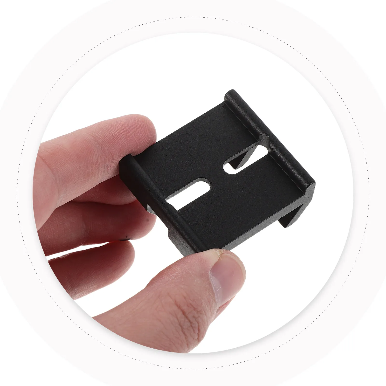 Dovetail Mounting Base Shoe Aluminum Metal Plate Telescope Guide Scope Night Sky Exploration Dovetail Rail Clamp