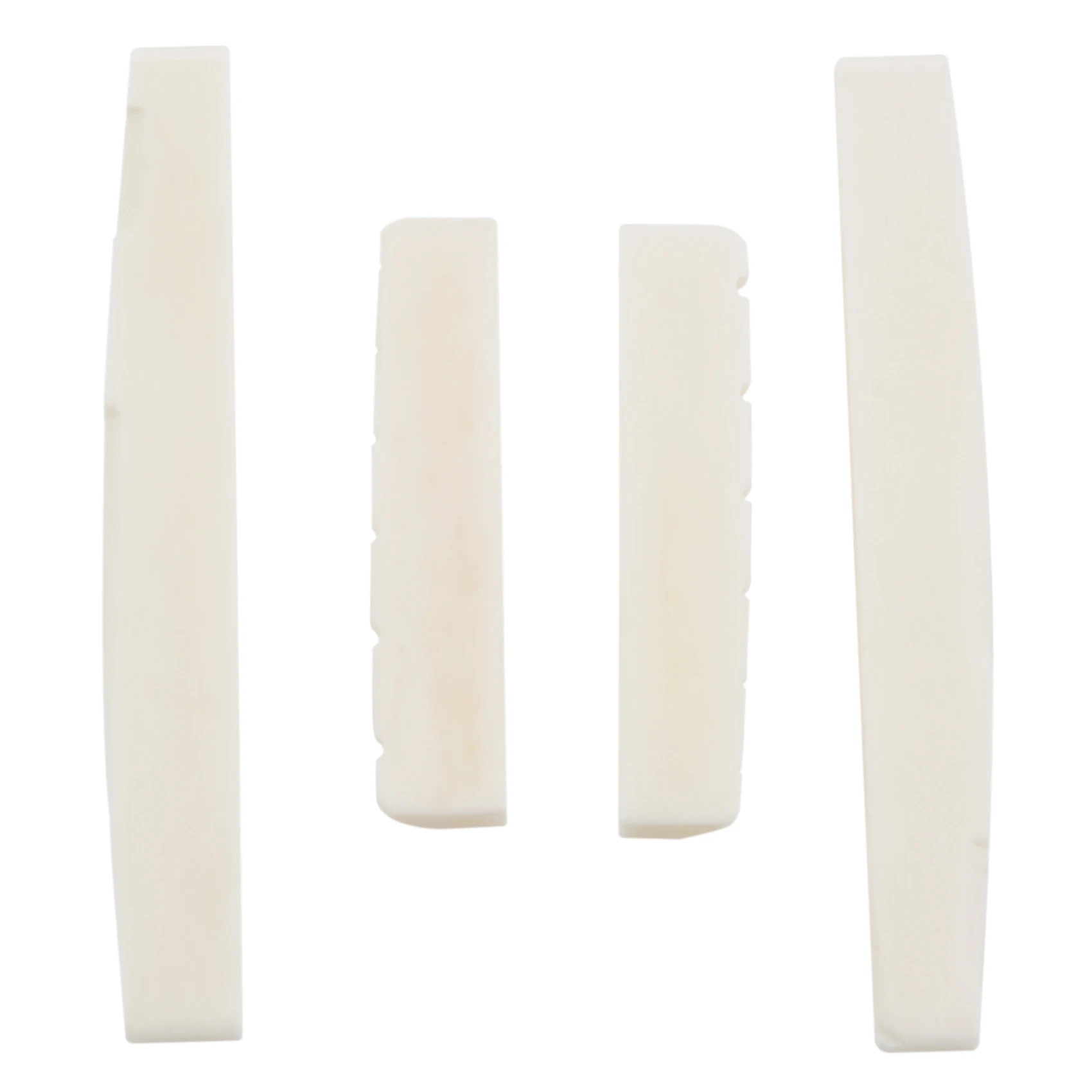 *N21R 16Pcs 6 String Acoustic Guitar Bone Bridge Saddle and Nut Made of Real Bone