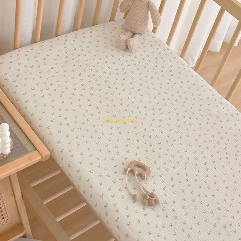 WXTD Baby Bed sheet جميل نمط القطط القطيع ورقة ناعمة وتنفس فراش كبير الحجم ورقة سرير الطفل لصبي الفتيات