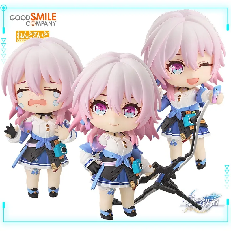 

GSC Original Genuine Mihoyo Honkai: Star Rail March 7th Nendoroid 2456 10cm Collections Model Toys Action Figures Christmas Gift