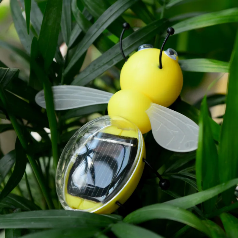 Juguete educativo de abeja Solar para niños, dispositivo de enseñanza de insectos, regalo novedoso