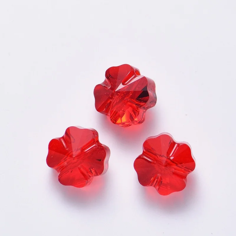 (1 piece) 8mm 12mm 5752 Clover Bead Crystal loose beads for DIY jewelry making