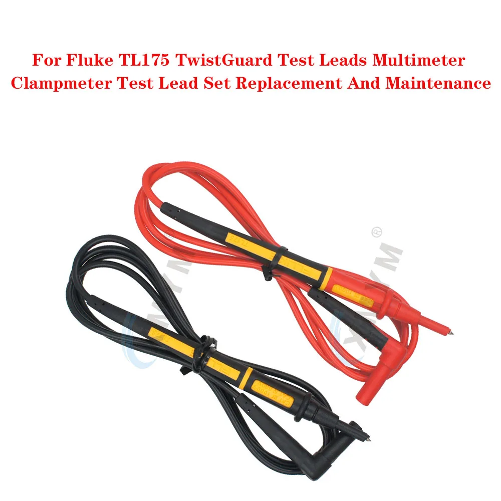 สําหรับ Fluke TL175 TwistGuard Test Leads Multimeter Clampmeter ทดสอบชุดเปลี่ยนและบํารุงรักษา