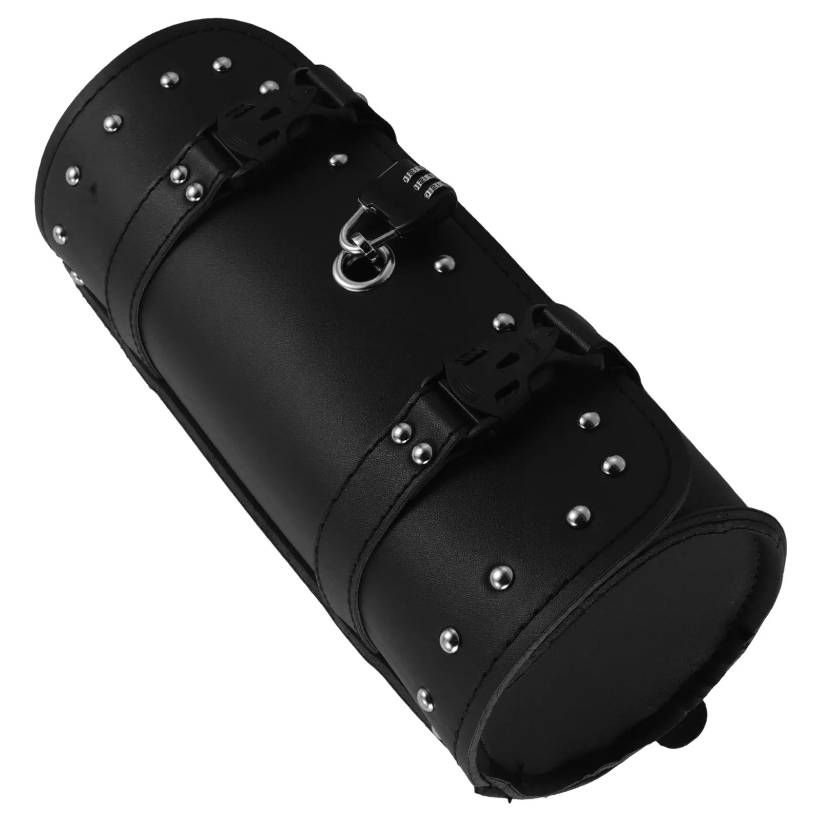 

Винтажная сумка для хранения мотоциклетных принадлежностей, устойчивая к погодным условиям, из искусственной кожи, для использования на вилке, седельной перекладине или руле скутера