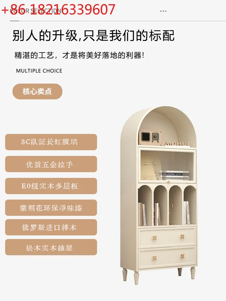 YAO neoclassical light luxury solid wood arched old retro all solid wood American country custom furniture