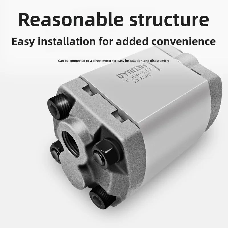 

Elevator Hydraulic Gear Pump CBK-F0.8/F1.6/F2.1/F2.5/F3.2/F6.0/F4.2/F5.8 Rotate Left and Counterclockwise Gear Pump