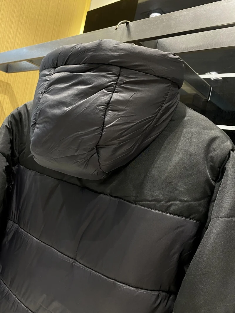 Thiened الشتاء القطن Jaet الرجال معطف مقنع يندبروف مقاومة للماء طويلة Sve الشباب Faion الدافئة ألياف البوليستر