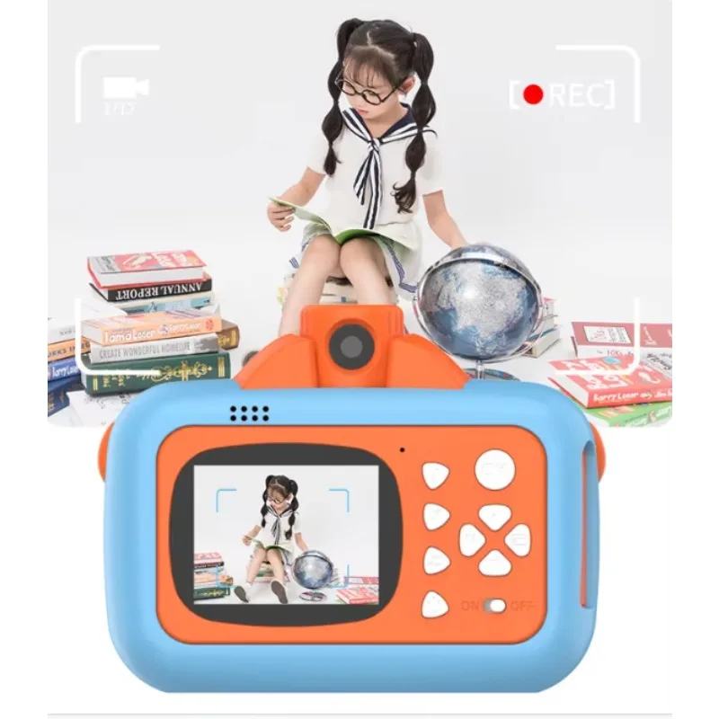 لعبة طباعة الصور الحرارية طابعة صور فورية للأطفال مع ملصقات متنوعة #4