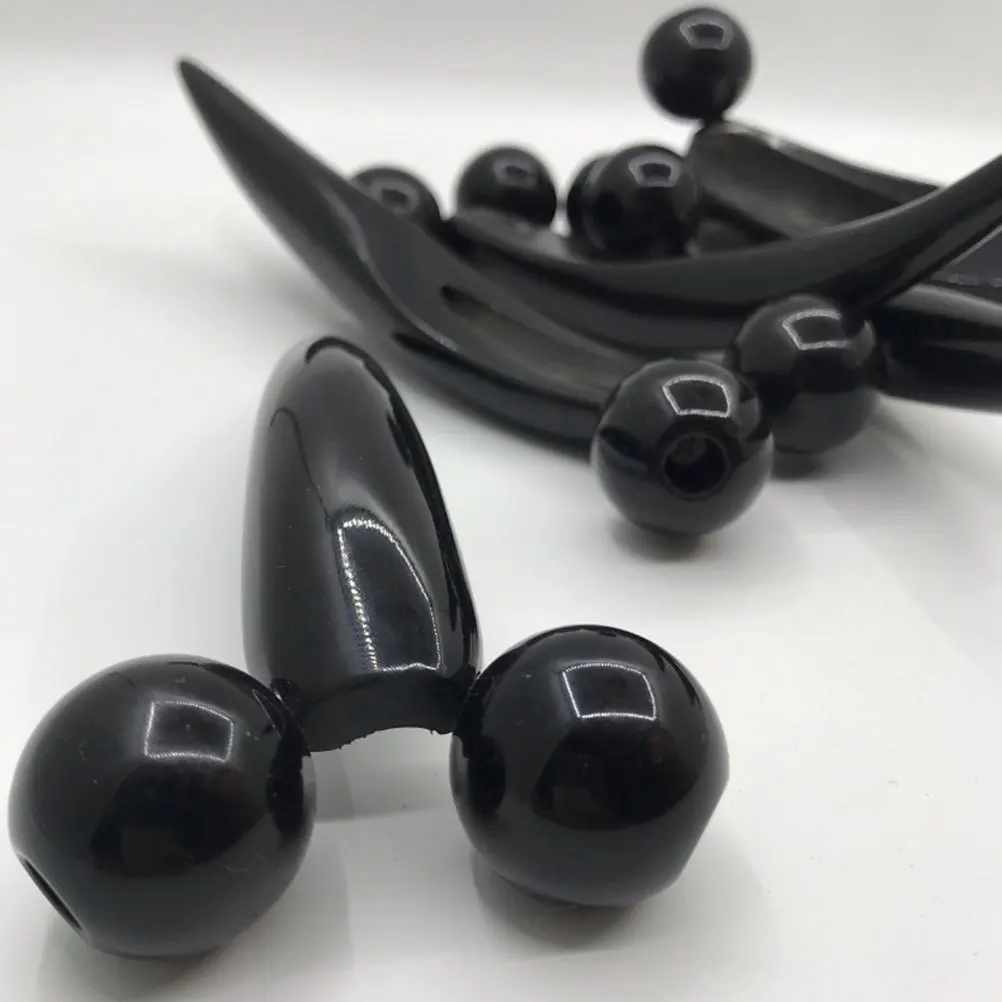 

Массажный рожок из бычьего рога, ручной ручной массажер для тела, инструмент для облегчения мышц для шеи, спины, ног, массажный ролик, портативный