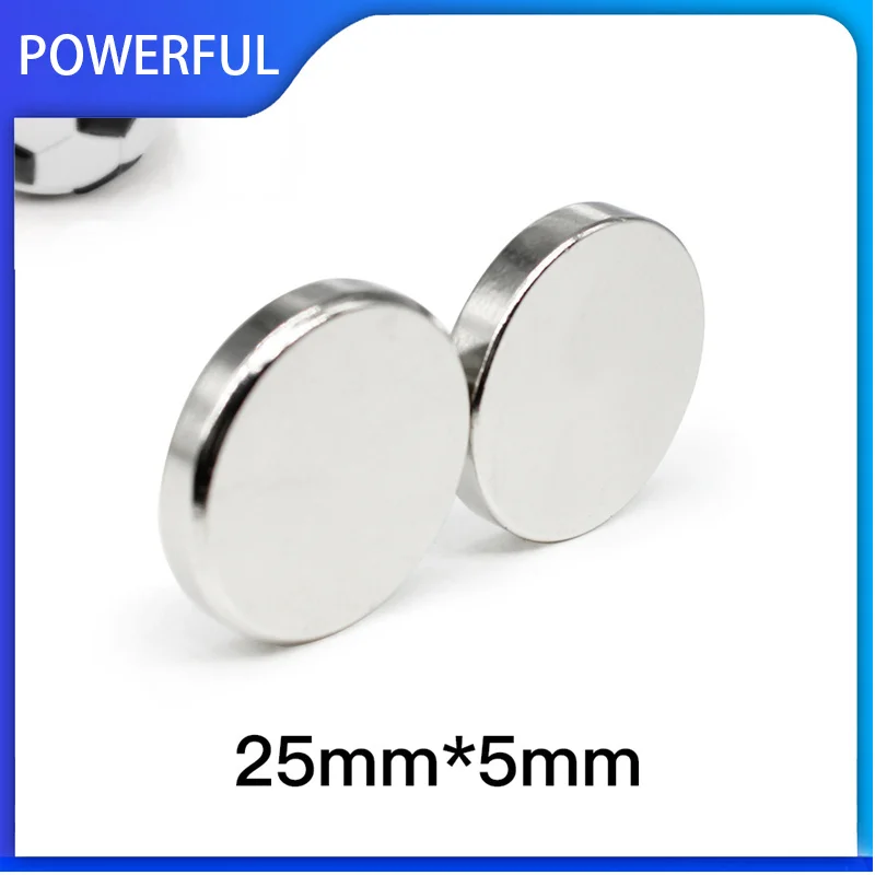 

1~30PCS 25x5mm Disc Strong Powerful Magnets N35 Bulk Round Search Magnet 25mm x 5mm Permanent Neodymium Magnet 25*5mm