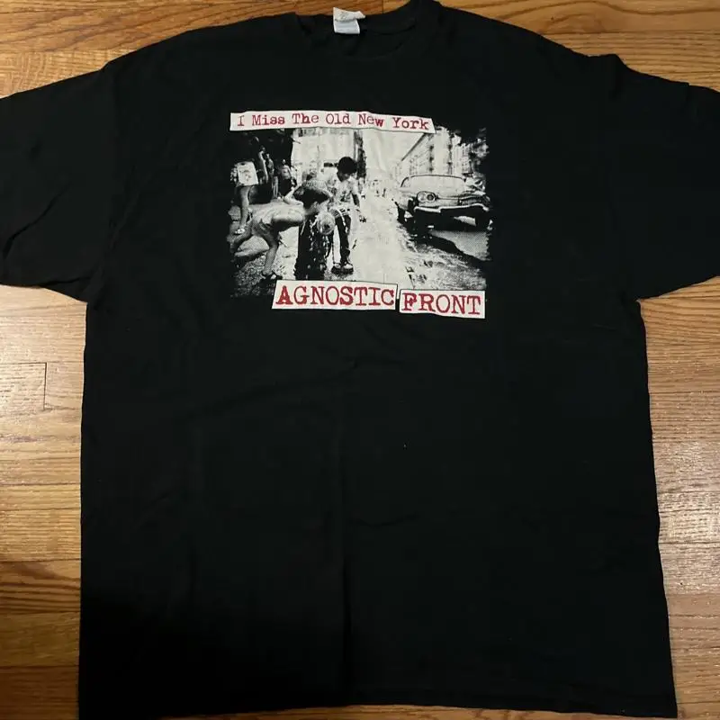 Camisa frontal agnostica Mi señorita la vieja Nueva York
