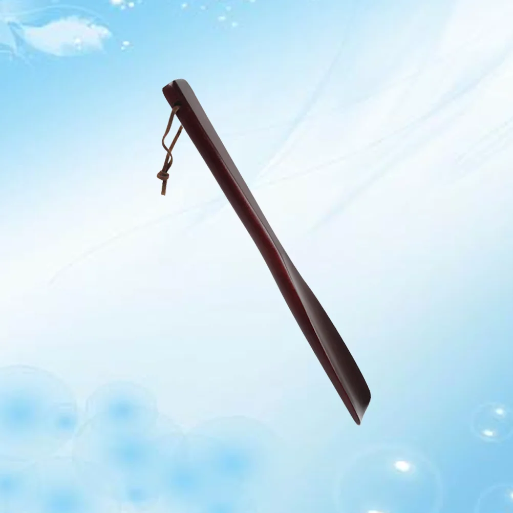 

Wooden Shoe Horn Long Handle Durable Shoehorn For Elderly Lightweight Home Office Travel Use Shoe Horn Tool Long Shoehorn Wooden