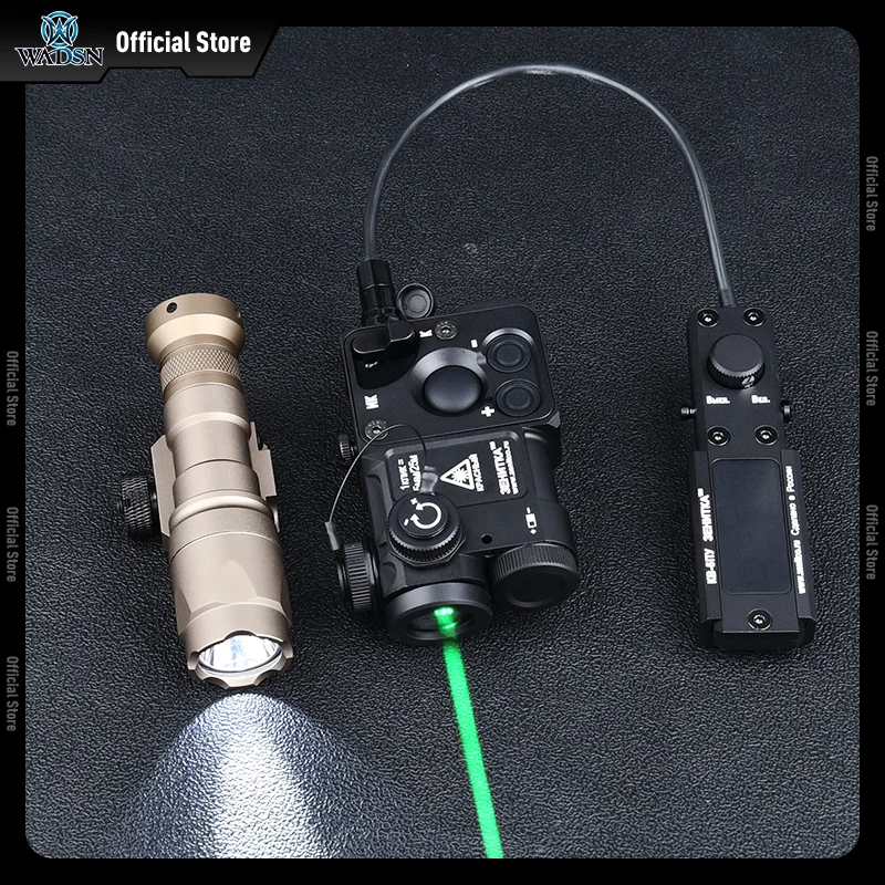 WADSN Tactical Zenitco Metal Perst-4 Red Dot Laser Indicator SF M300A M600C Flashlight White Light 400/600lumens Hunting Lamp