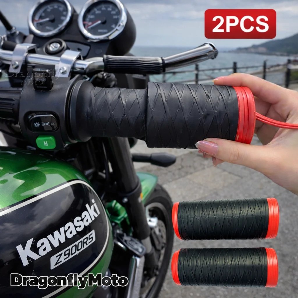 

Силиконовые чехлы на руль мотоцикла для KAWASAKI Z900RS Z 900RS Z900 RS, самозатягивающиеся, нескользящие, для мотоциклов