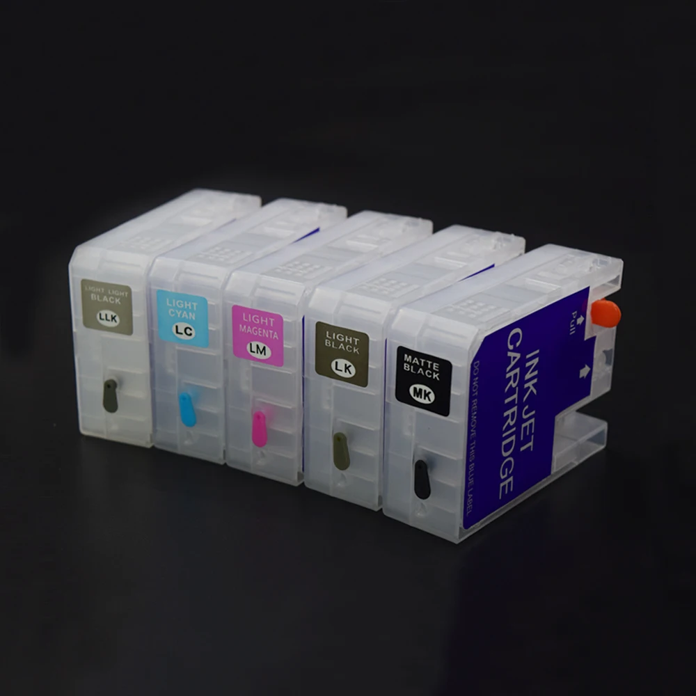 T8501-T8509 T5801-T5809 Refill ink Cartridge Without Chip For Epson SureColor P800 Stylus Pro 3880 3800 3800C 3805 3850 Printer