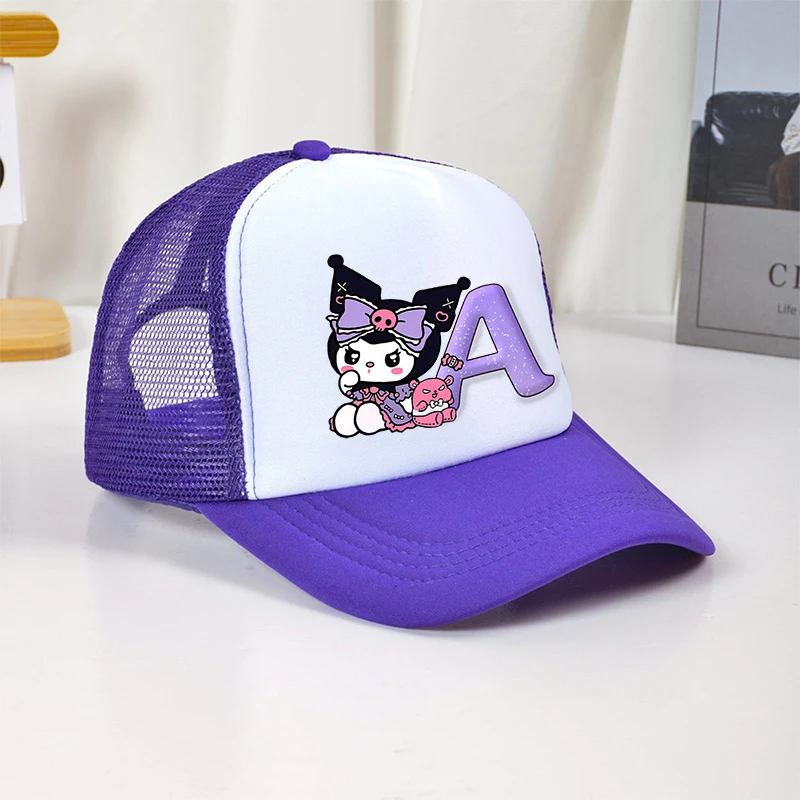 Детские-бейсболки-kuromis-для-девочек-с-буквенным-принтом-детская-дышащая-сетчатая-шляпа-с-милым-рисунком-аниме-солнцезащитная-шляпа-детские-подарки-на-день-рождения
