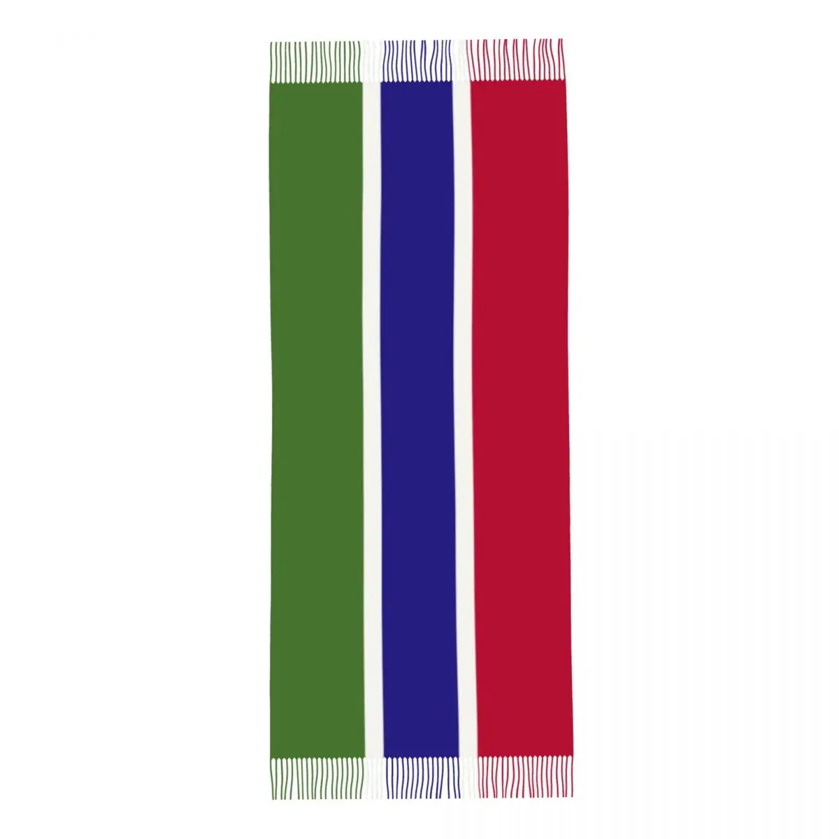 Gambia Flag Womens Warm Winter Infinity Scarves Set Blanket Scarf Pure Color