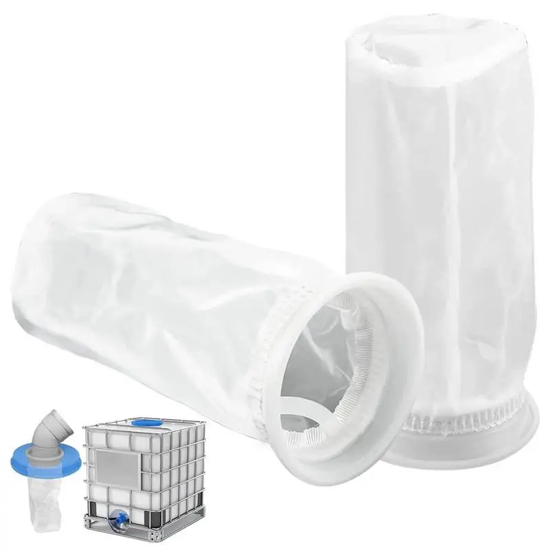 

2pcs IBC Tank Lid Filter Rainwater Harvesting Mesh Cover Washable Tote Barrel Vent Filter Garden Water Irragtation Filters