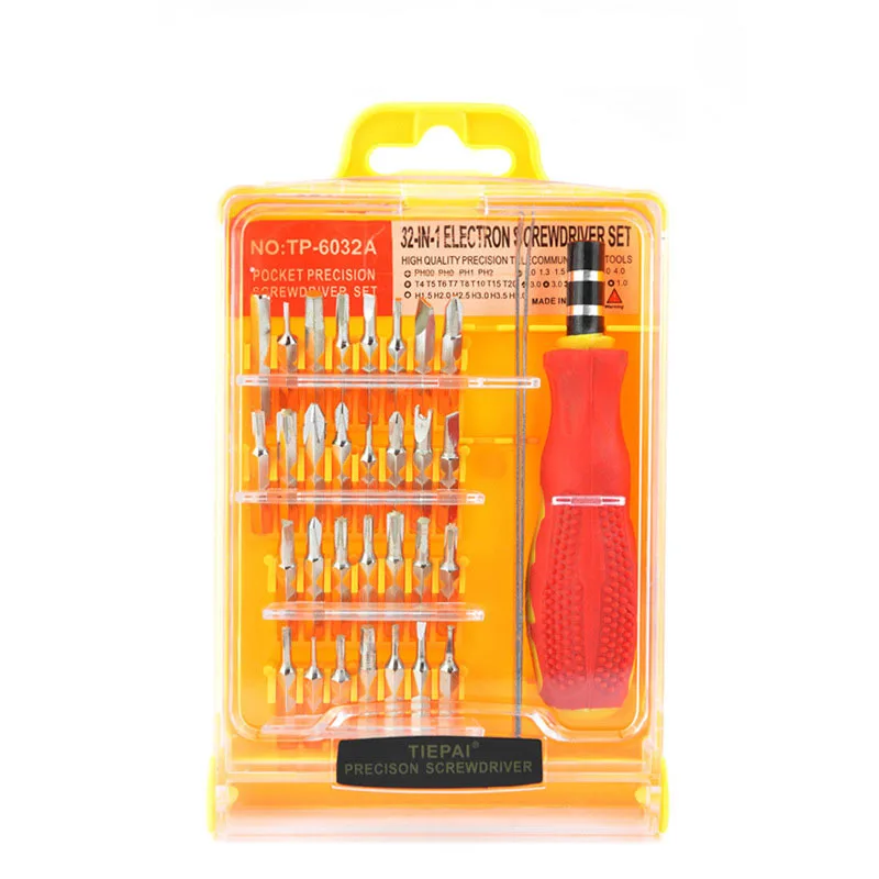 32Pc/Set Screwdriver Set Multifunction Screw Driver Bits Phone Laptop Watch Repair Tool Hand Tools