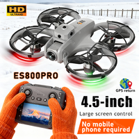 New ES800PRO Drone 4K HD Aerial Photography FPV Brushless Motor Optical Flow Dual Camera Obstacle Avoidance With Screen Dron Toy