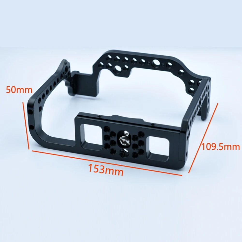 Camera Cage For Canon EOS R Feature With 1/4 3/8 Thread Holes For Magic Arm Microphone Fill Light Attachment-TCE