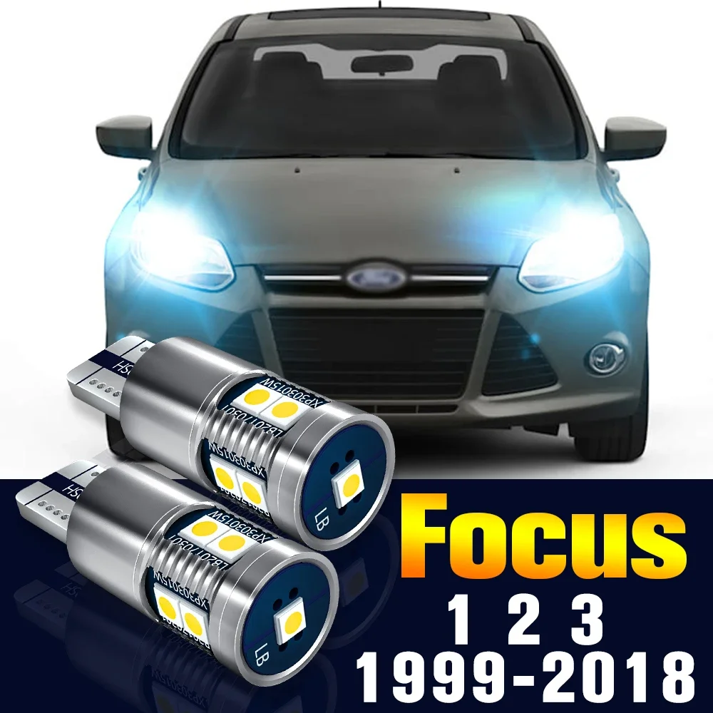 

2pcs LED 클리어런스 주차 포드 포커스 1 2 3 1999-2018 2008 2010 2012 2013 2014 2015 2016 2017 액세서리