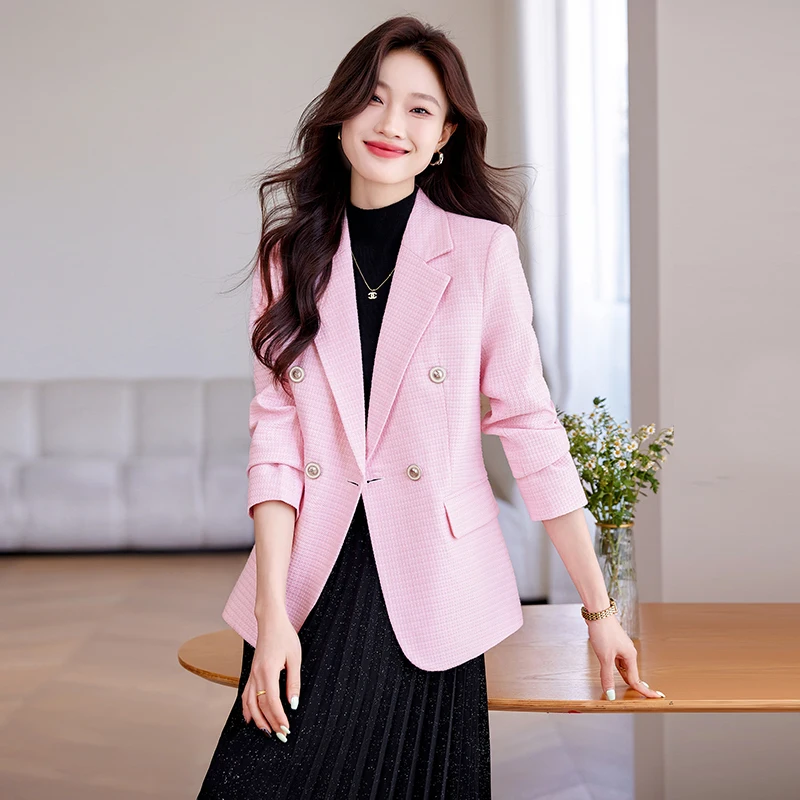 

High Quality Fabric Formal Styles Women Blazers Jackets Coat Professional Office Work Wear Outwear Tops Clothes Career Interview