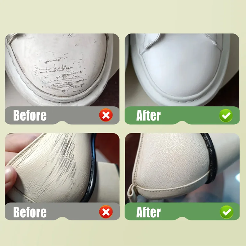White Sneaker Repair Pen Shoe Touch Up Paint for Scuff Marks Restoration on Leather Canvas Shoes Quick Shoe Color Touch Up Tool view 5