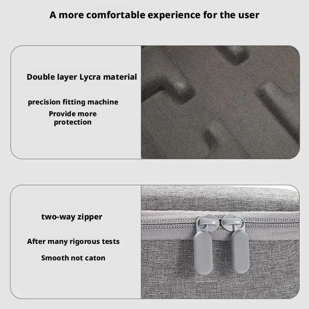   حقيبة حمل dji Neo2 PU + غلاف صلب من الليكرا مقاوم للماء ومقاوم للضغط في الهواء الطلق بدون طيار