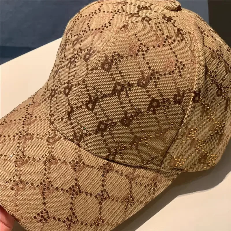 Casquette de baseball avec lettres en biscuits, tendance décontractée, chapeau de soleil de rue, crème solaire, cent avec langue de canard,