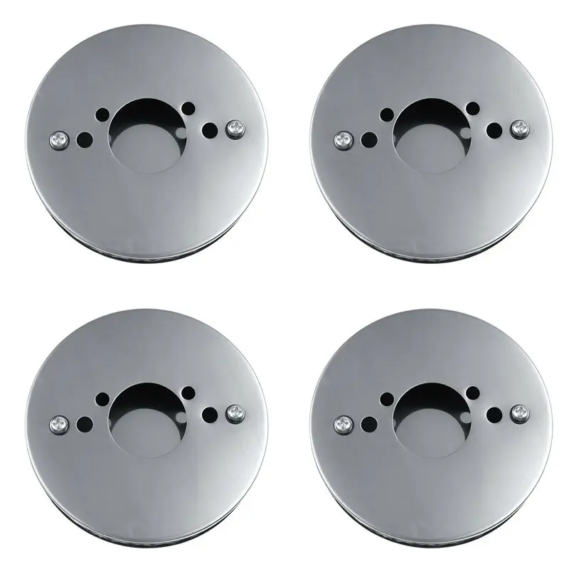 

4PCS Car Chrome Pancake High Air Flow Air Filter For All 1½ Inch SU HS4 Carburettors 14X3cm-A08Q