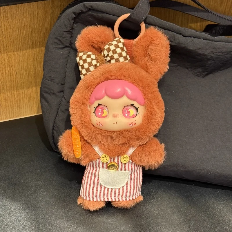 لطيف الفينيل الوجه أفخم دمية قلادة لعبة لينة محشوة الحيوان هدية للفتيات عيد ميلاد النشاط الحاضر دمية جميلة معلقة حلية