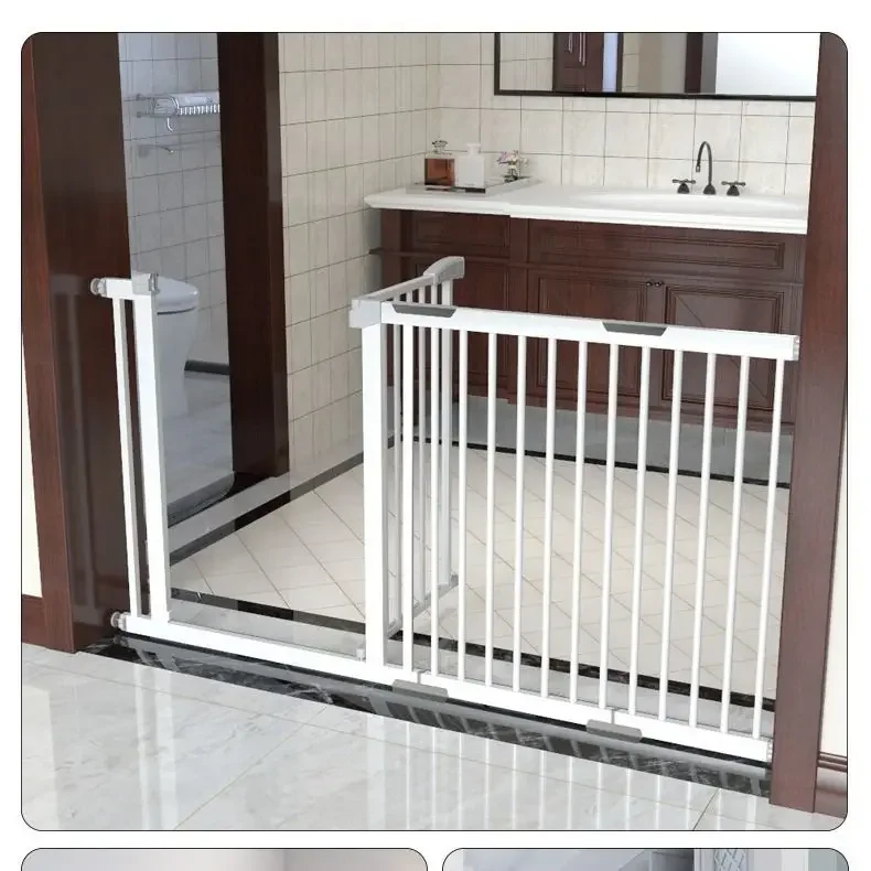 Retractable High Quality Indoor Locking Safety Fence Puppy Playpen Security Pet Dog Puppy Door For Cats Gate