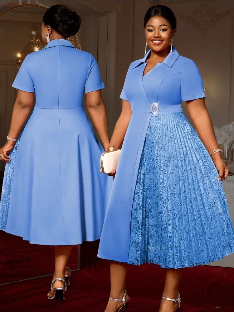 

Африканские платья для женщин, элегантное мусульманское платье из полиэстера, абайя, дашики, халат, кафтан, длинное платье макси, турецкая Африка, новинка 2026 г.