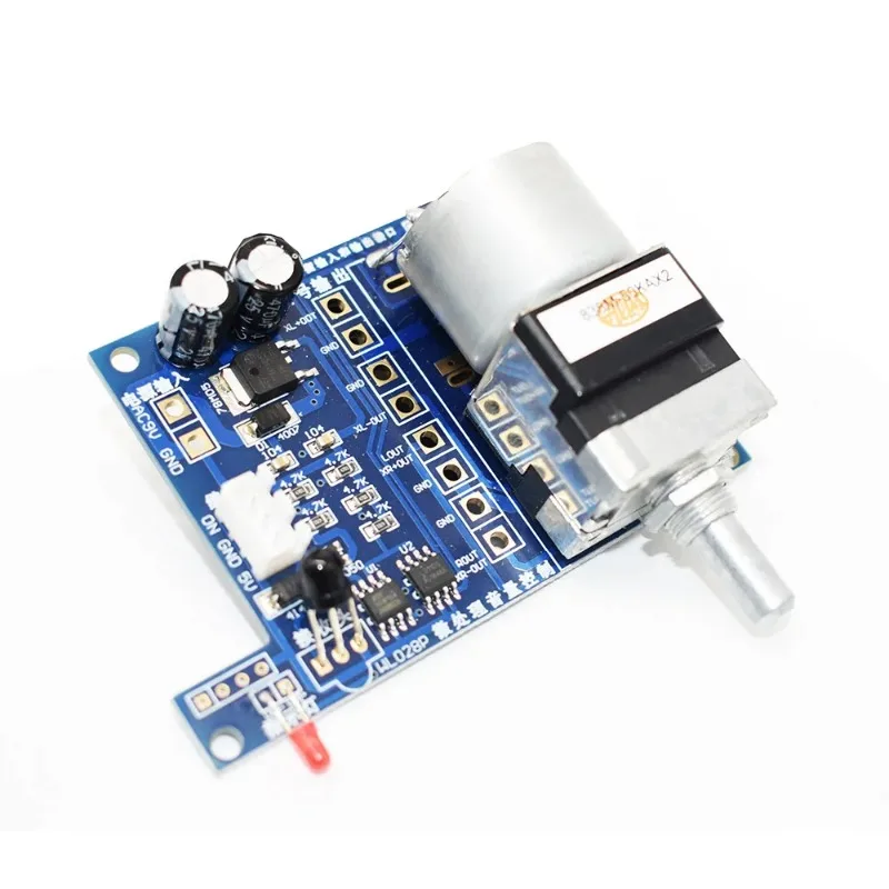 Looook Store New Audio Assembeld Remote Control Volume Adjust Board for HiFi Audio Amplifier Preamp Automatically