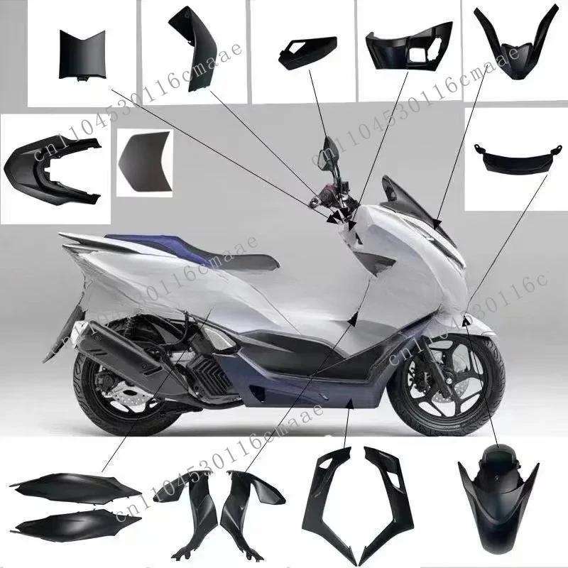 ABS Honda Body Kit Accessories PCX 125 160 2022 2024 Plastic Full Fairing Kit Motorcycle Body Fairing