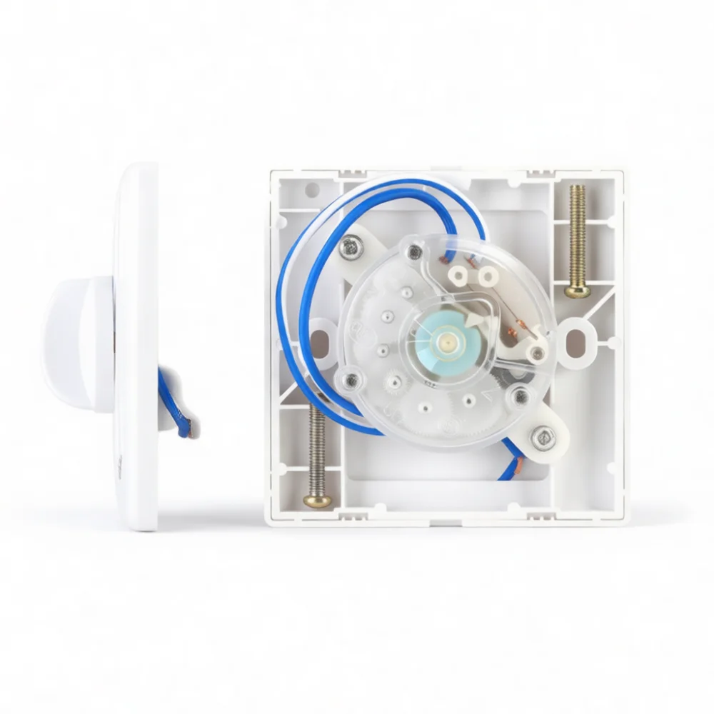 Reliable Mechanical Countdown Timer Socket Automatic Shut Off Controller For Domestic Ventilation Fan Water Pump Power