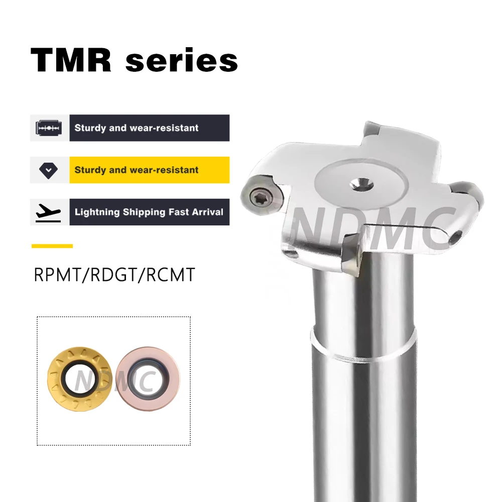 

CNC Lathe Tools TMR/R3/R4/R5/R6/Arc-shaped Tool Holder Round Head Three Blade T-shaped Groove Milling Cutter CNC T-Shaped Millin