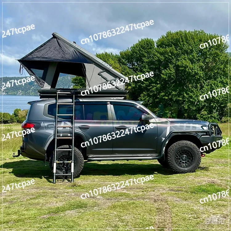 

Rooftop Tent Outdoor 1-3Person Aluminum Hard Shell Roof Tent Custom Camping 4x4 Off-road Vehicle Car Hard Shell Pop-up Roof Tent