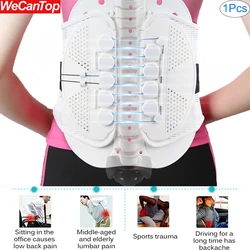 Lower Back Brace Lumbar Support Belt with Pulley System for Lower Back Pain Relief, Herniated Disc,Sciatica,Scoliosis Back Brace
