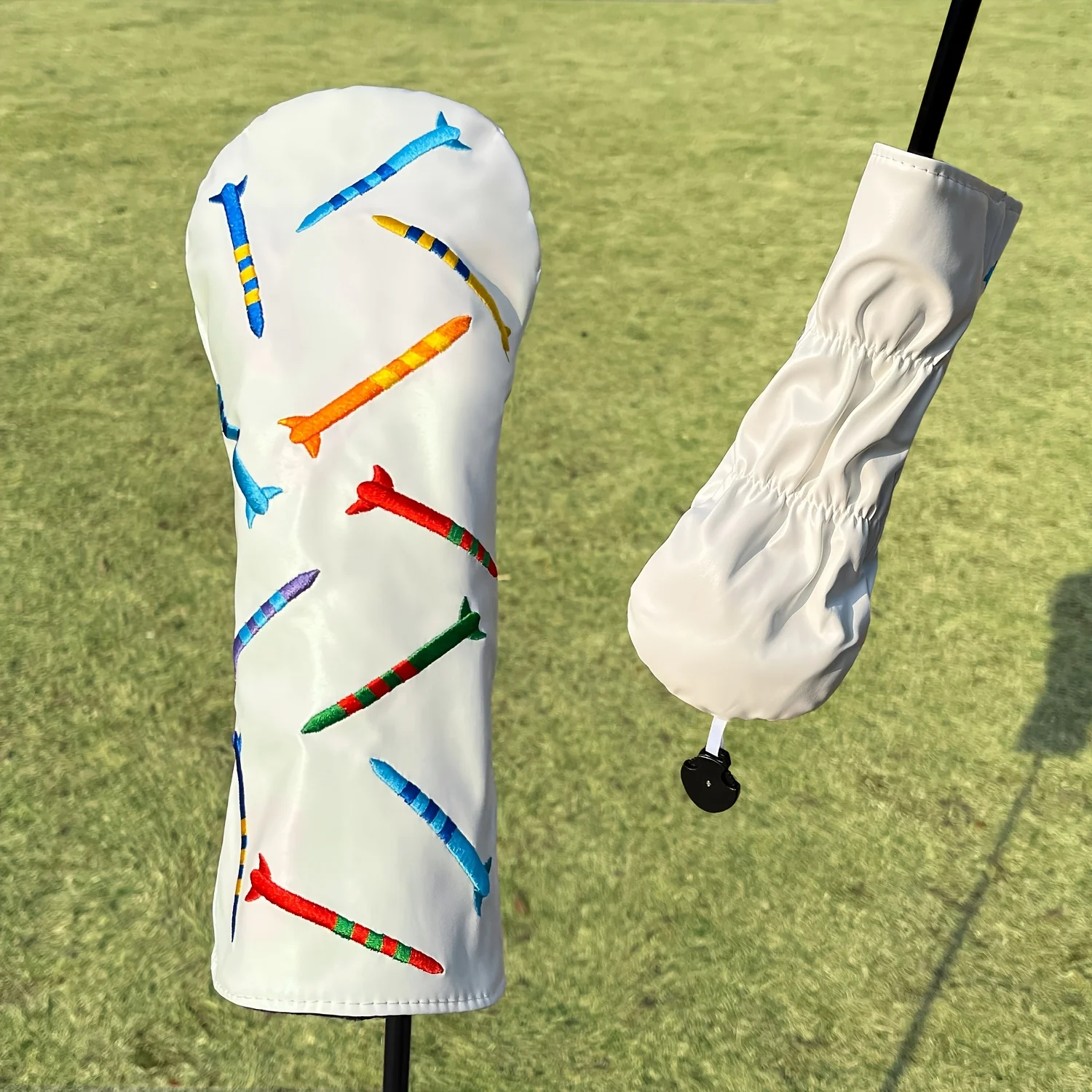 1PC/4PCS Colorful Nail Pattern - Golf Driver recension och pris