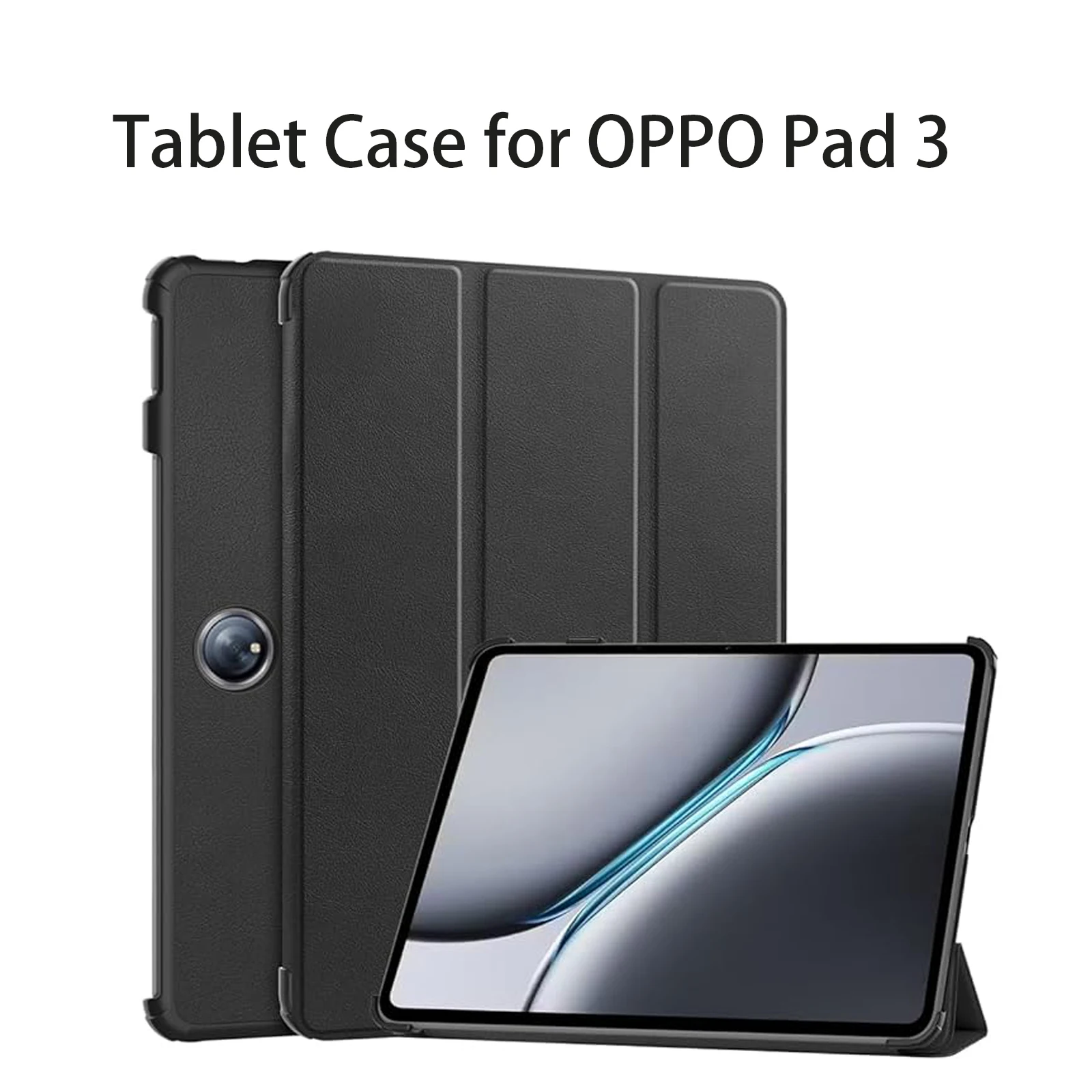 

Tablet Case for OPPO Pad 3 Protective Cover Smart Wake up function(PU Leather Material,ultra Slim,Shockproof)