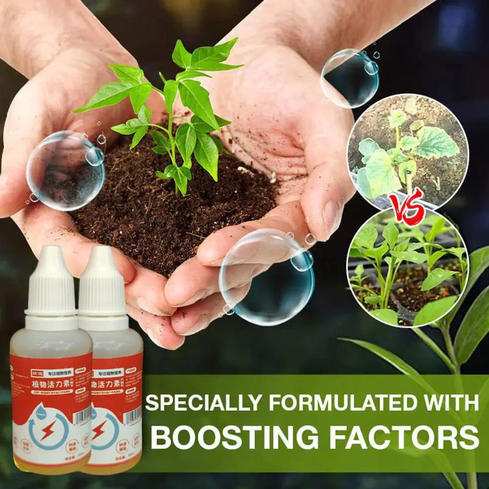 50ML Natural Plant Vigor Solution Liquid Flower Activation Liquid Rooting Fertilizer Agent Rooting Rapid Agent Rapid Soluti M1I3