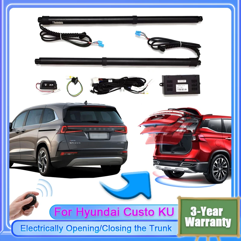 

For Hyundai Custo KU 2021~2024 Vehicle Electric Tailgate Lift for Trunk Intelligent Opening of Tail gate Soft Close Car Door