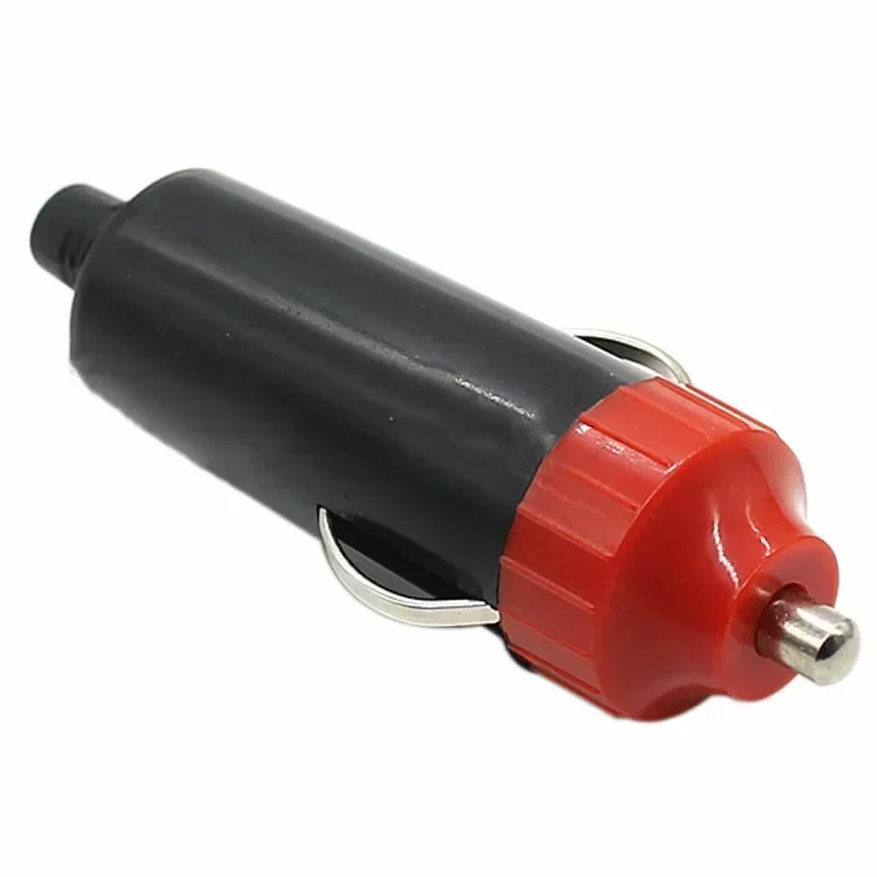12V/24V Fitting Male Car Power Socket Connector Adapter 65*20mm Power Cigarette Lighter Plug Interior Replacement Parts