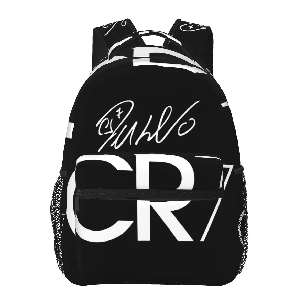 Cristiano Ronaldo CR7 Backpacks Boys Girls Bookbag Children School Bags Cartoon Kids Rucksack Shoulder Bag Large Capacity