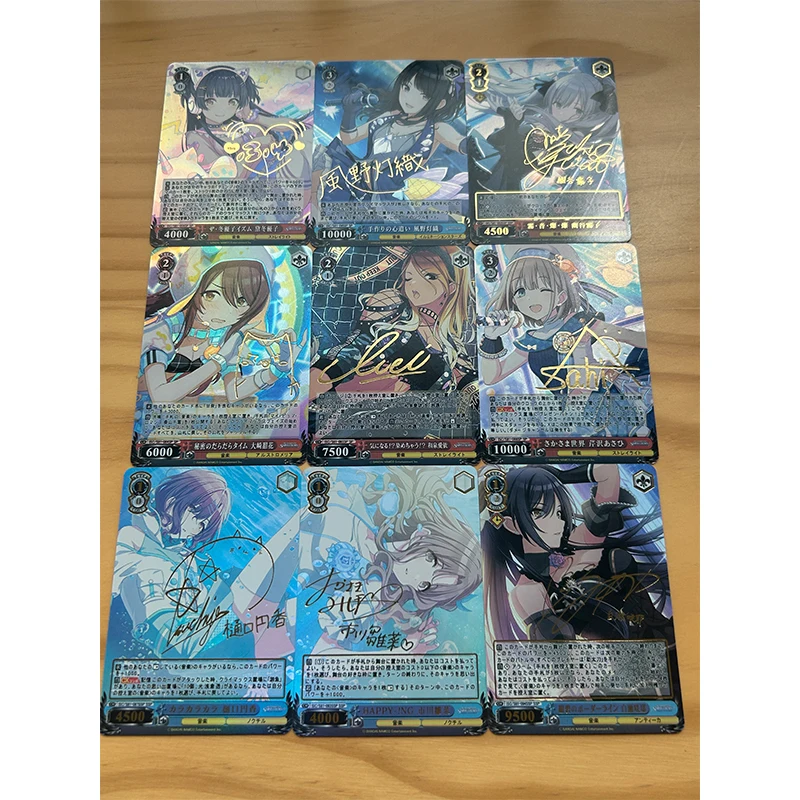 Anime Goddess Story ACG Lillie Lusamine Selene Boa Hancock carte da collezione fai da te giocattoli regali di compleanno di natale gioco da tavolo